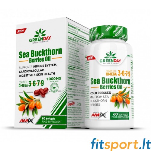 Amix GreenDay Sea Buckthorn Berries Oil 60 kaps. 